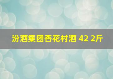 汾酒集团杏花村酒 42 2斤